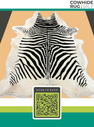 African Zebra Cowhide 5 X 6 Ap 16 02