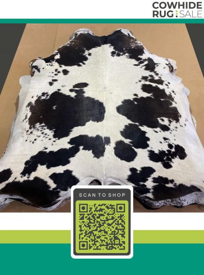 Black Longhorn Cow Skin 5 X 6 Lh 18 475