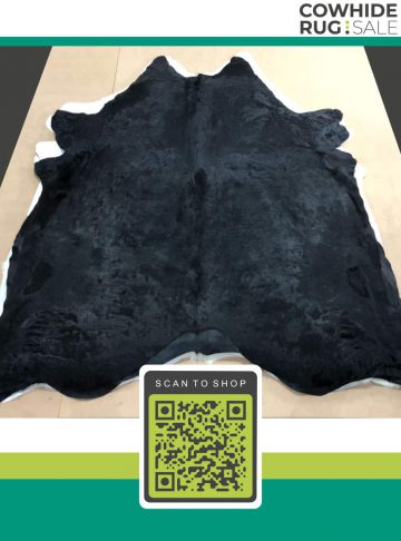 Dyed Black Cow Skin 6 X 7 Dy 10 05