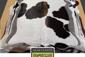Extra Small Tricolor Cowhide 5 X 6 Xs 05 202