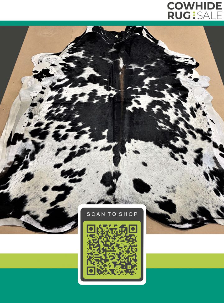 Large Texas Longhorn Cow Hide 7′ x 8′ LH2357 COWHIDE RUG SALE