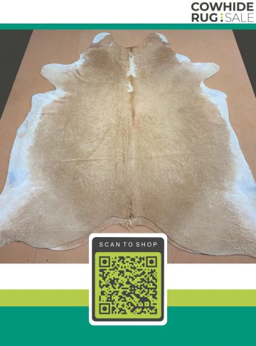 Light Beige And White Cowhide 5 X 6 Bew 08 44