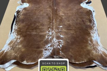 Medium Brown Cow Skin 6 X 7 Br 17 477