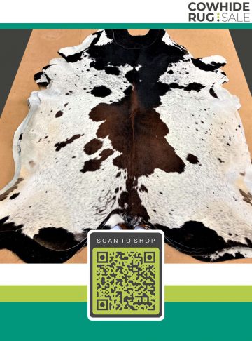 Medium Brown Cow Skin 6 X 7 Tr 01 139