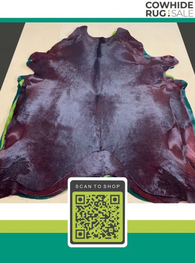Red Wine Dyed Hide 5 X 6 Dy 20 01