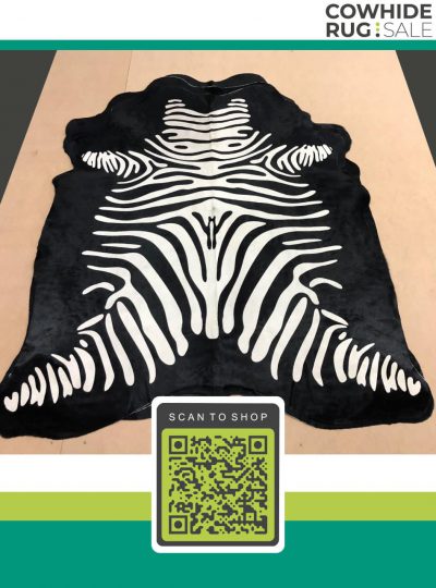Reverse Zebra Cowhide 5 X 6 Ap 19 02