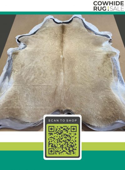 Small Beige Cowhide 5 X 6 Be 03 14