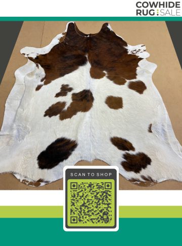 Small Brown Cowhide 5 X 6 Brw 21 174