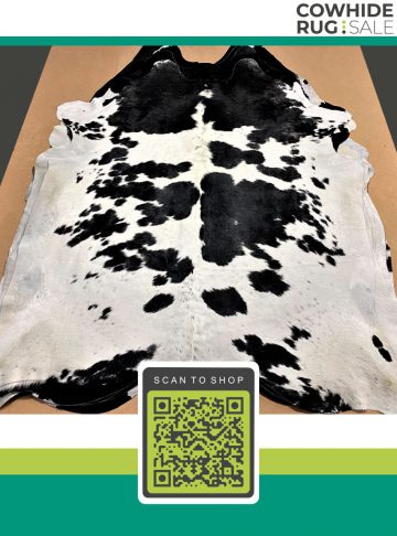 Small Bw Cowhide 5 X 6 Bw 16 146