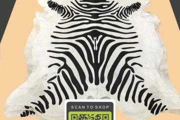 Small Zebra Hide 5 X 6 Ap 15 06