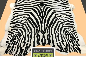 Small Zebra Skin 5 X 6 Ap 01 01