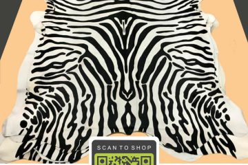small zebra skin 5 x 6 ap 11 01
