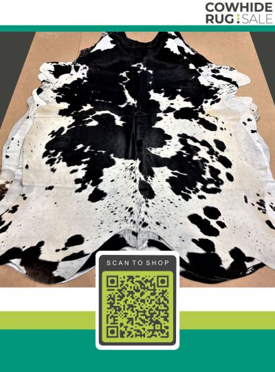 Speckled Bw Cowhide 5 X 6 Bw 26 118