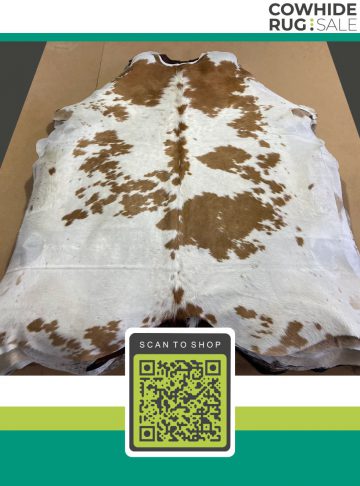 Tan And White Cowhide 5 X 6 Tw 31 455