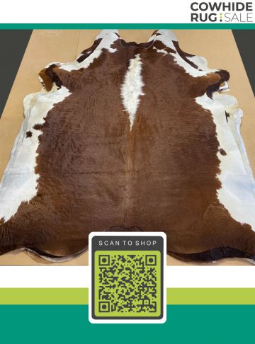Traditional Brown Cowhide 7 X 8 Brw 07 18