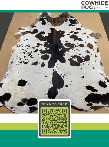 Tricolor Longhorn Cow Hide 7 X 8 Lh 30 422