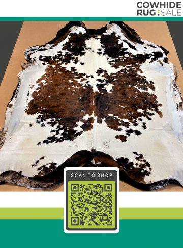 Tricolor Spotted Cowhide 5 X 6 Tr 14 93