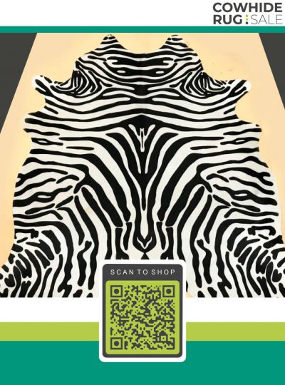 Upholstery Zebra Cow Hide 6 X 7 Ap 16 04