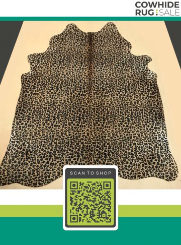 Wild Leopard Cowhide 6 X 7 Ap 11 05